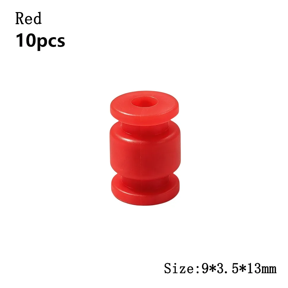10pcs 13x9x3.5mm Rubber Damper Balls Anti Vibration 4 Colors Silicone RC Part For F4 F7 Flight Controller/FPV Quadcopter