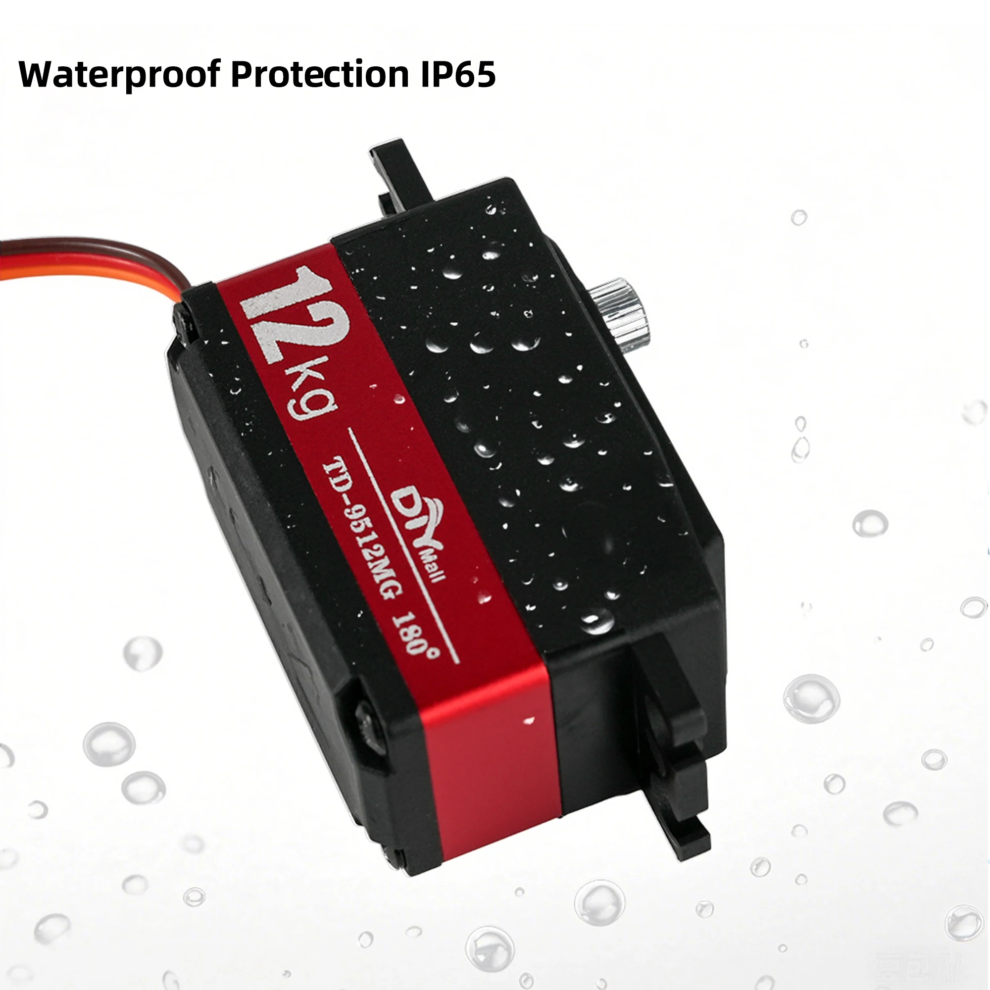 

Цифровой сервомотор TD-9512MG 12 кг, PWM 500-2500, с металлическим редуктором, высоким крутящим моментом, короткий корпус, для радиоуправляемых машин 1/10, 1/8, 1/12, DIY роботов и игрушек