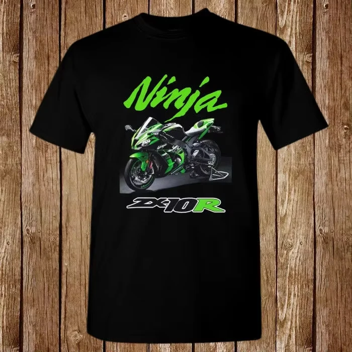 

Print T-Shirt Mens Short Classic Japanese Motorcycle Fans Ninja ZX10R Motorcycle Mens New T-shirt O-Neck Hipster T-shirts