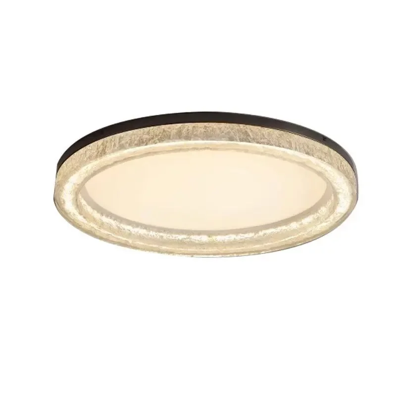 

All-copper Italian minimalist living room ceiling , modern light luxury high end atmosphere room bedroom main light