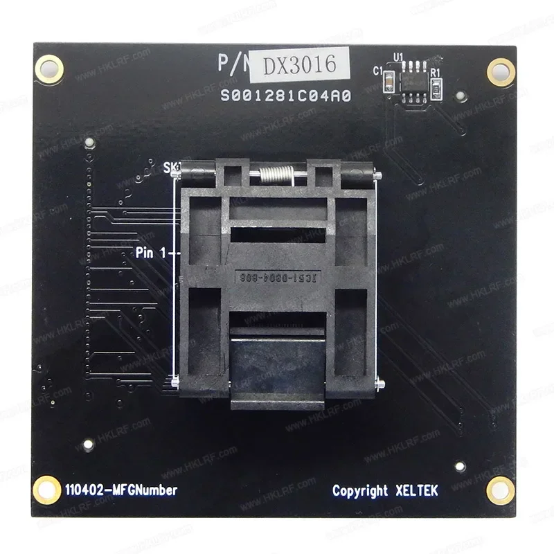 AvaCorePremium Products  XELTEK Programmer adapter DX3016 IC Socket for Superpro 6100N