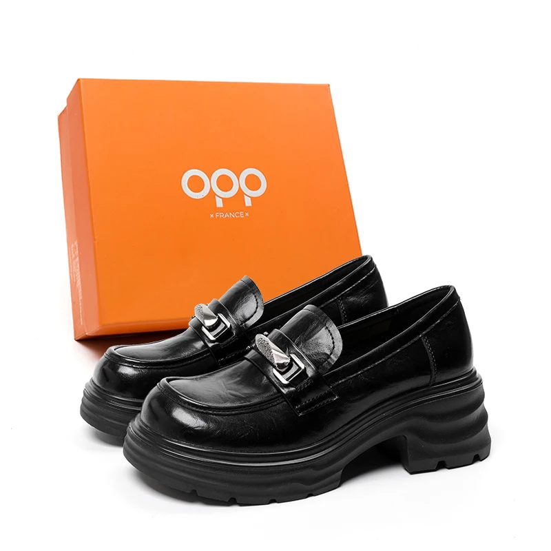 

OPP Summer Women Loafers Shoes Fashion Comfortable Slip On Shoes Luxury Design Mary Janes Shoes