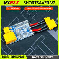 VIFLY ShortSaver 2 V2 Smoke Stopper Electronic Fuse XT30 TX60 2-6S Lipo Short-Circuit/Over-Current For FPV Racing RC