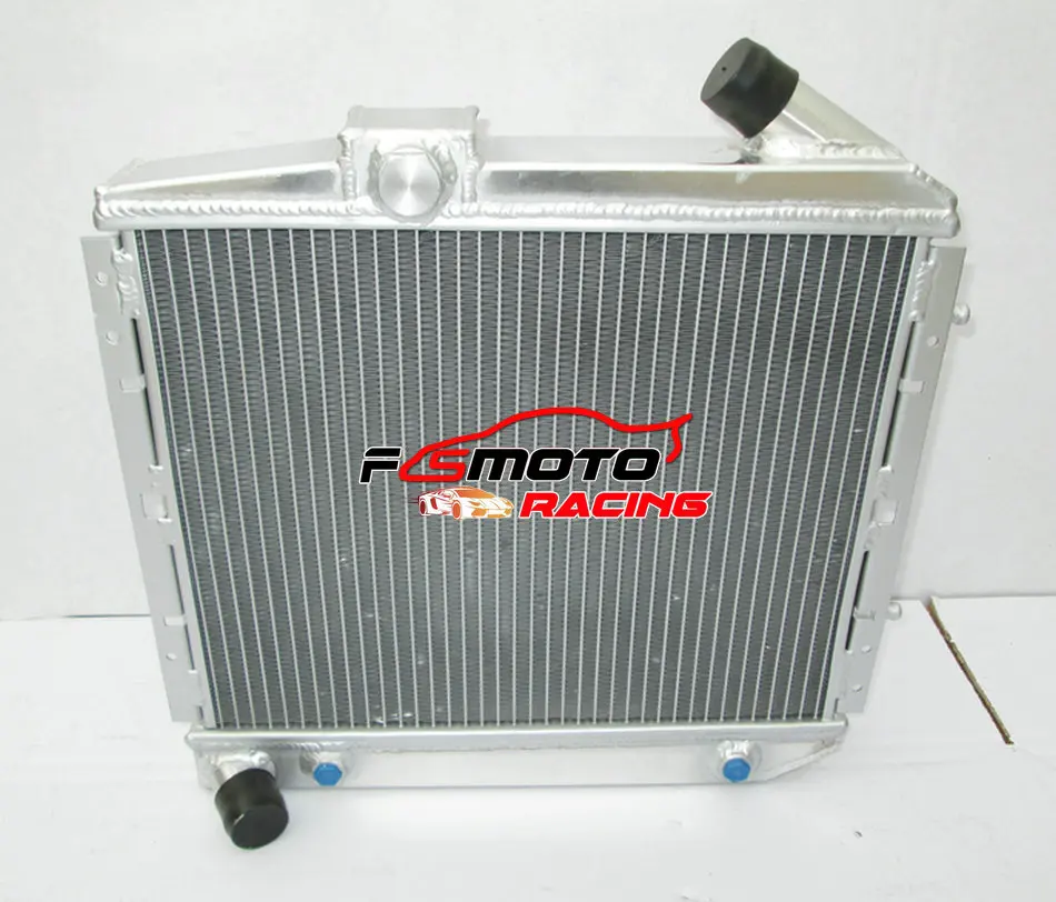 52mm Aluminum Radiator + Fan For Renault Super 5 GT R5 R9/11 1.4 Turbo 1985 1986 1987 1988 1989 1990 1991 85 86 87 88 89 90 AT view 3