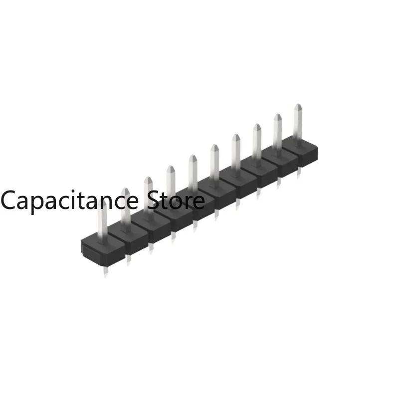 

10PCS 5.08mm pin connector single row 180 degree/SMT patch needle socket terminal adapter table gold-plated