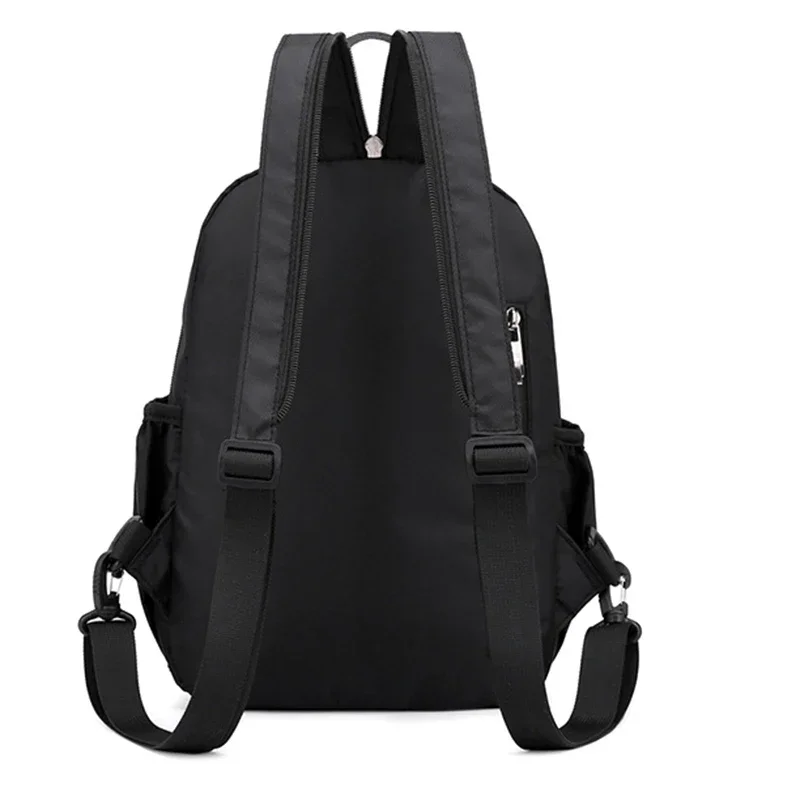 High Quality Nylon Men Backpack Travel Sling Chest Bags 2024 New Multi-Functional Shoulder Bag Male Knapsack Small Rucksack sacs