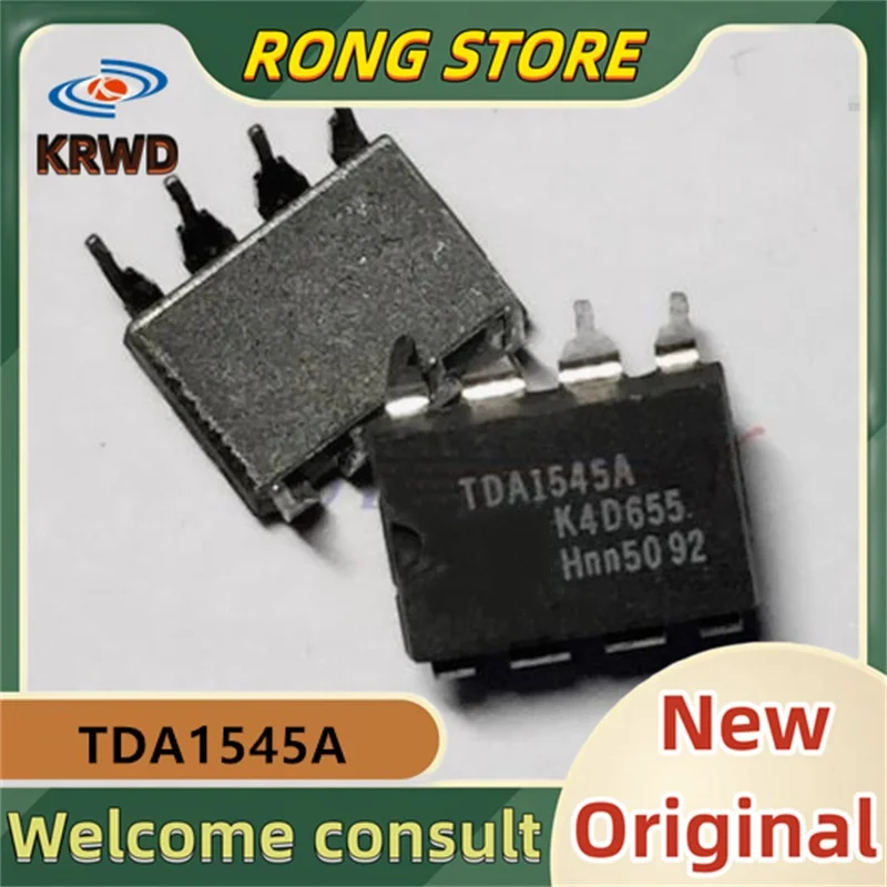 10PCS TDA1545A New original TDA1545  DIP-8