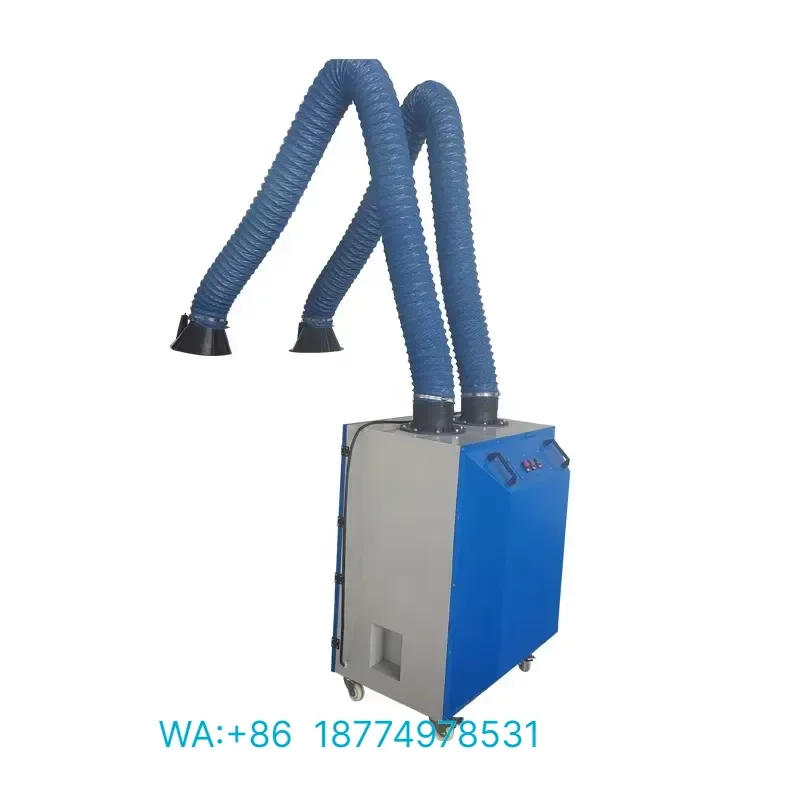 New CE Welding Fume Extractor 99.99% Filter Efficiency Remove Smoke Dust Effectively for Welding Work