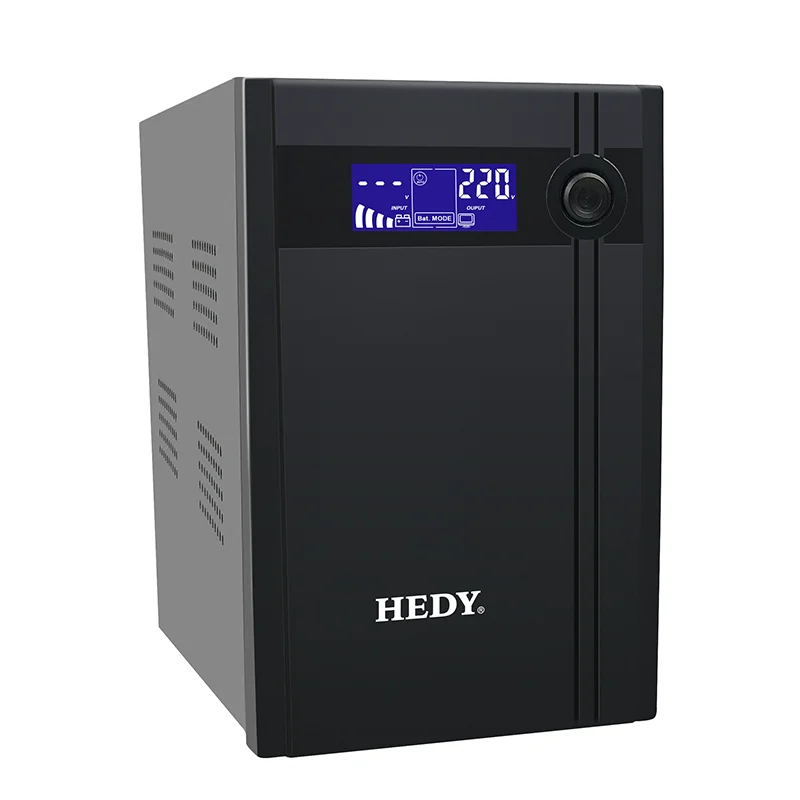 1200W 2000VA AC DC UPS Uninterruptible Power Supply for CCTV Camera Computer Server Network Equipment 110v 220v Backup Ups