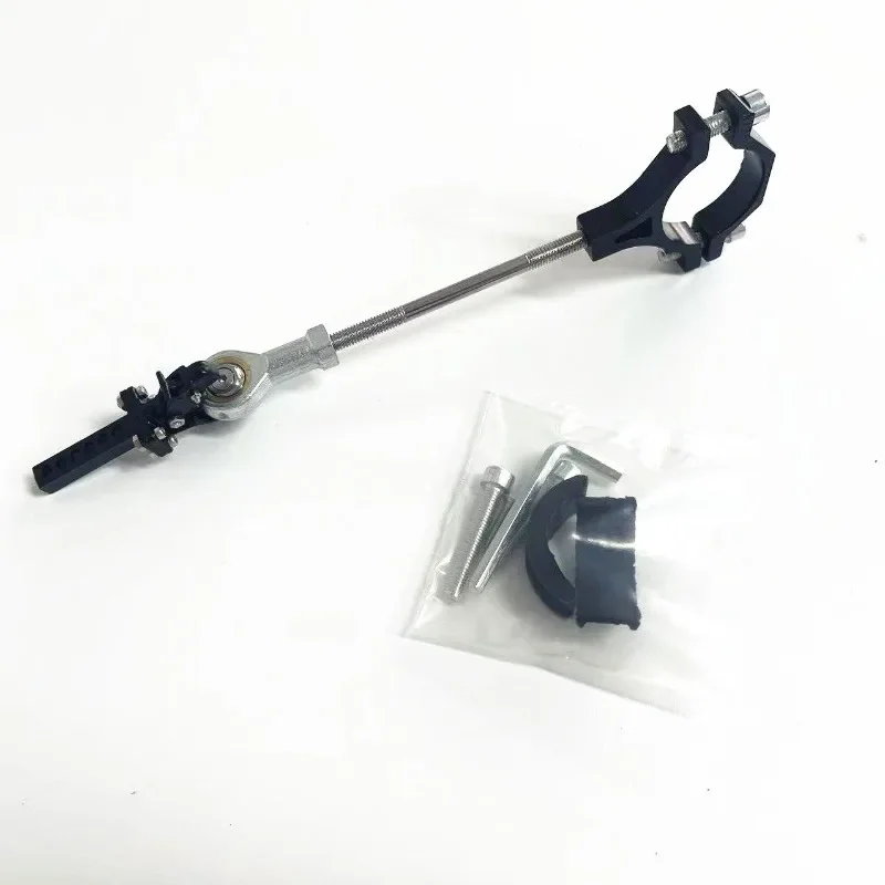 Scale Metal Tow Hook & Recovery Linkage Set for RC Crawler, Fits CROSS YK TRX4 MJX RLAARLO KM Upgrade Spare Parts Accessories