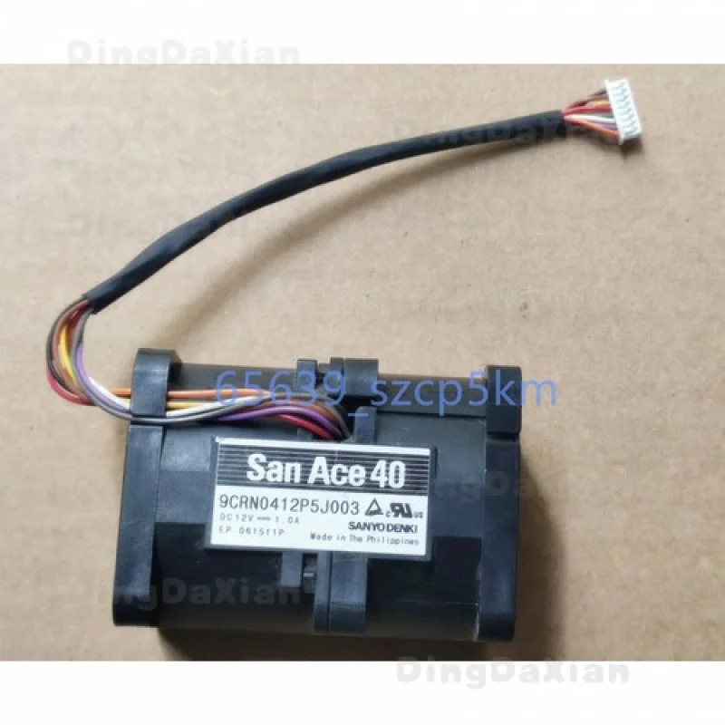 D FOR SanAce40 9CRN0412P5J003 12V 1.0A 4cm 4056 8Pin Server Cooling Fan *