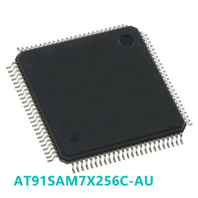 1PCS New Original AT91SAM7X256C-AU AT91SAM7X256-AU Encapsulated LQFP-100 32 Bit Microcontroller