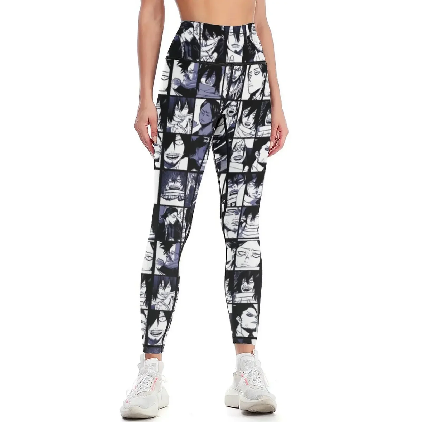 

Aizawa Shota Collage Leggings Pants sport flared sporty woman push up Legging sexy woman Womens Leggings
