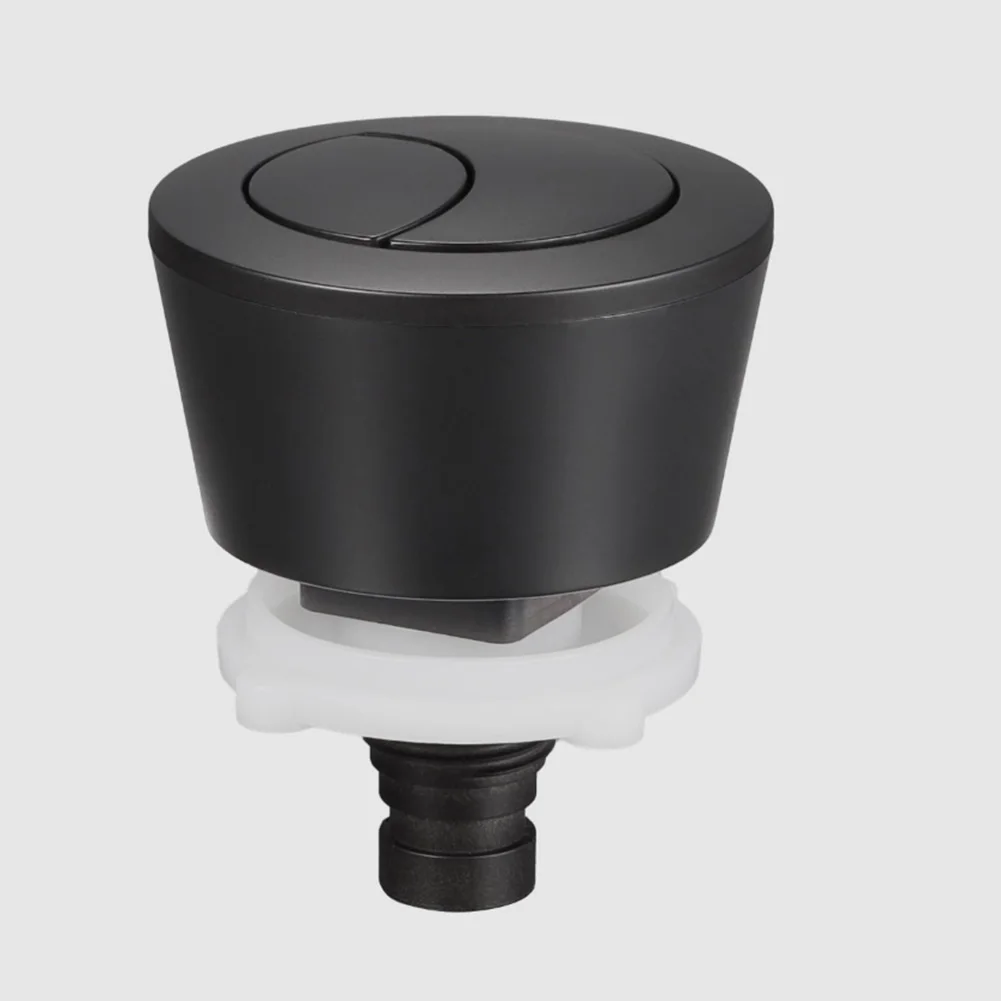 Dual Flush Toilet Button Replacement Kit Compatible with For 20mm and 40mm Cistern Lid Holes Includes Washers and Nuts