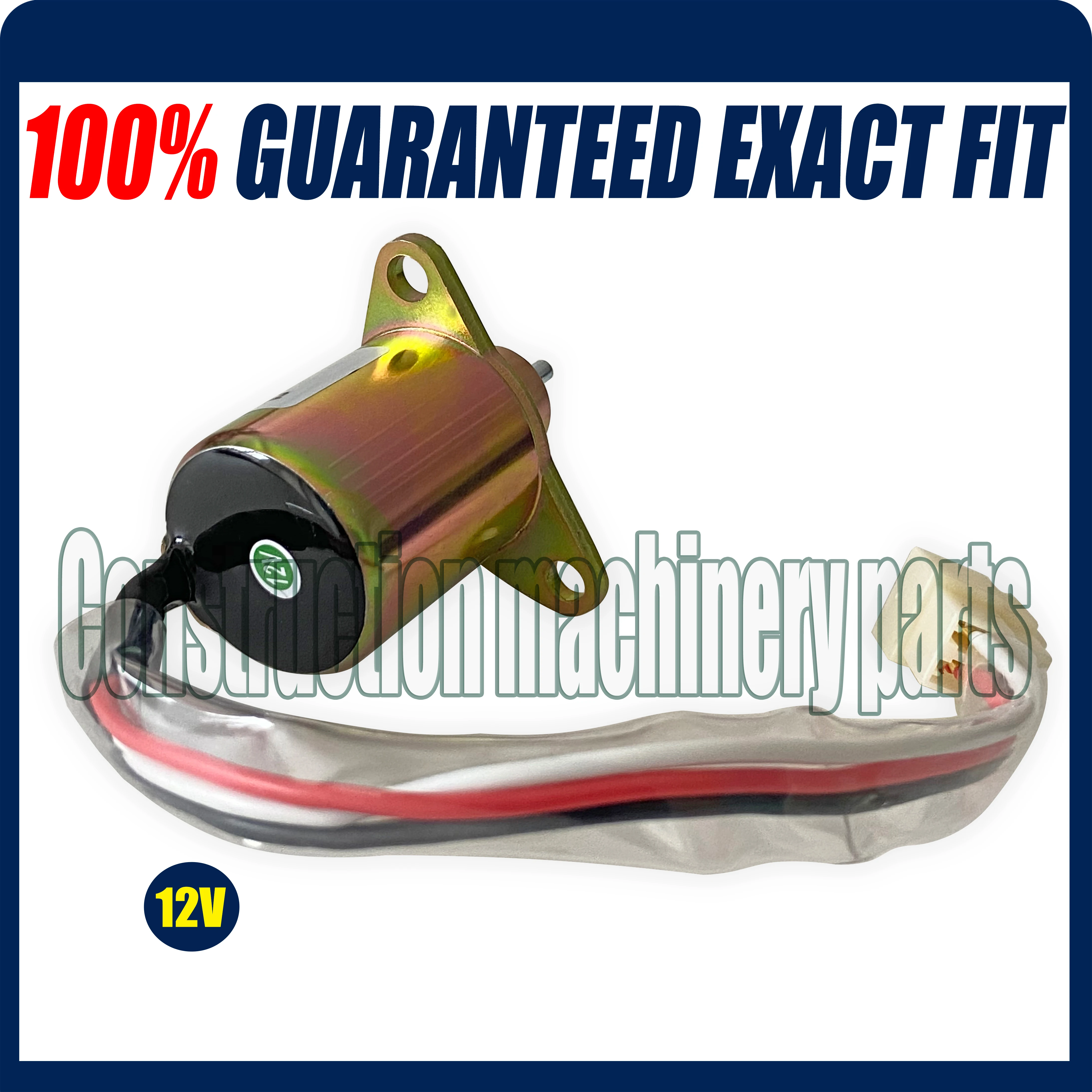 119653-77950 Stop Solenoid Valve 12V for Yanmar Engine 1503ES-12S5SUC5S 119285-77950  SA-4562T SA-5213