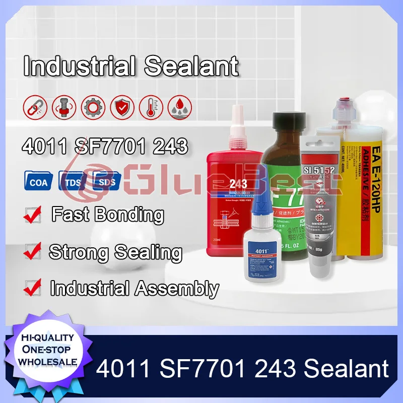 Industrial Sealant 4011 SF7701 243 SF7452 E120HP E20HP E30CL E60HPE 60NC E90FL 9483 SI5152 SI5151 Assembly Repair Material Pack