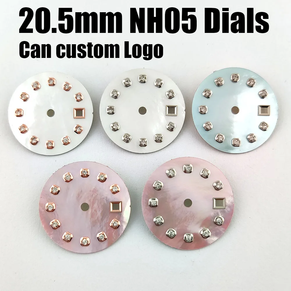 31mm Lady's Watch Case Stainless Steel Watch Accessories sapphire Glass Waterproof Case Suitable for the NH05 Movement NH05 Cas