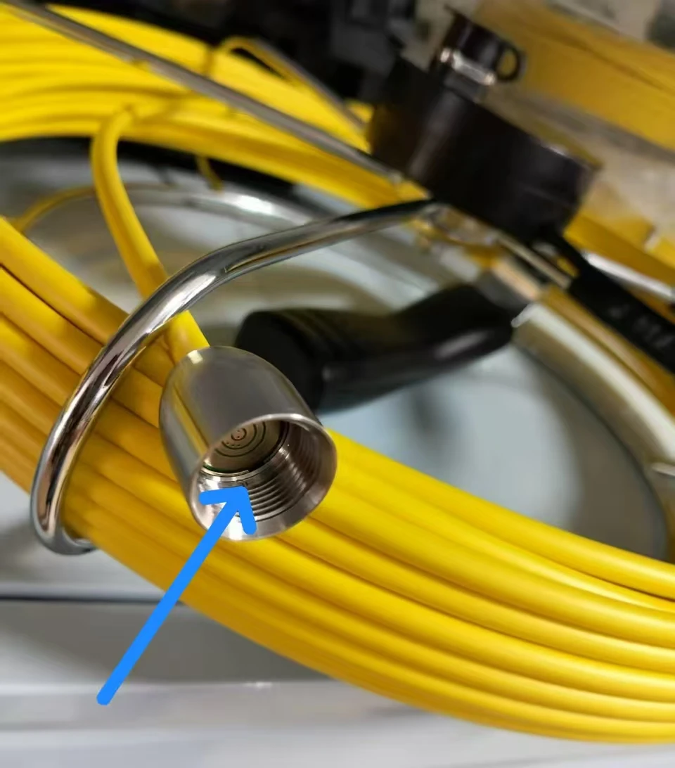 23mm Camera Head, IP68 304 Stainless Steel Waterproof  Industrial Pipe Sewer Drain Inspection Endoscope Camera ，TIMUKJ