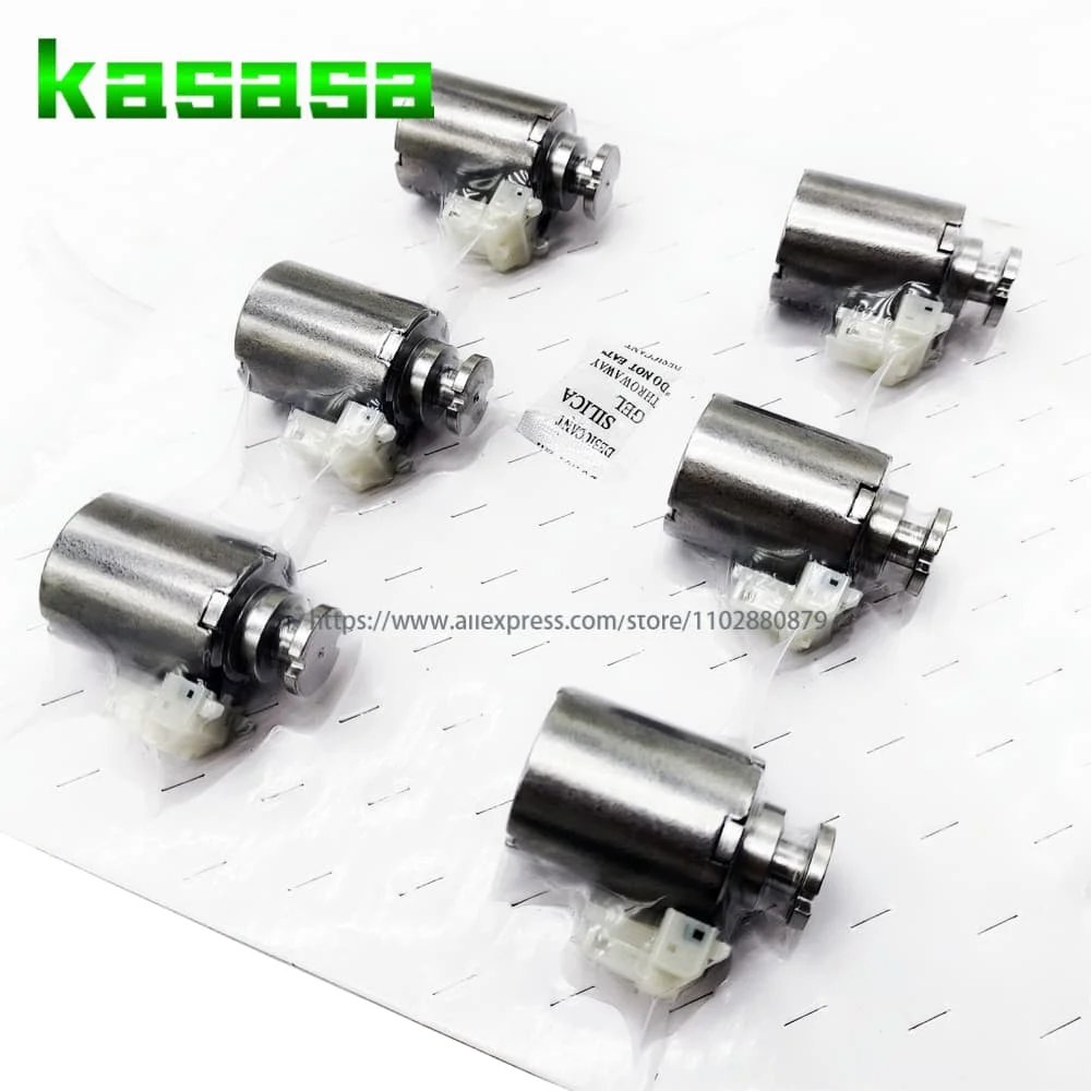 

8Pcs Genuine New 10R60/10R80 Solenoid Kit - For Ford F150/Raptor