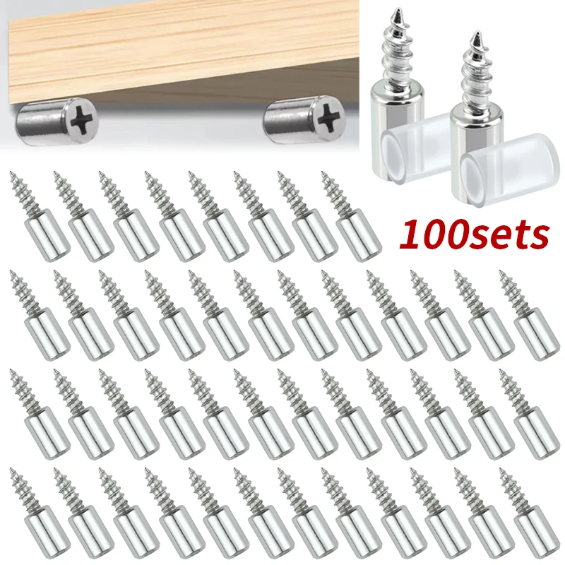 

100sets self tapping screw plate brackets suitable for bookshelf and cabinet partition bracket hardware accessories bracket nail