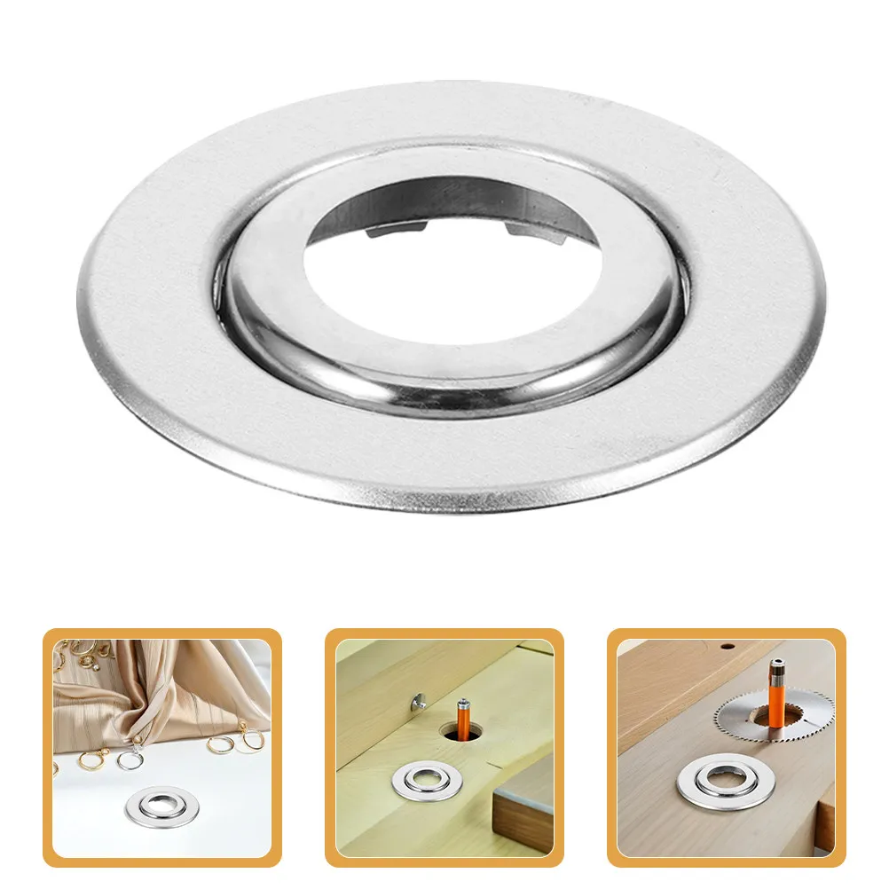 20Pcs Fire Sprinkler Decorative Cover Stainless Steel Dual Layer Design Ceiling Sprinkler Cover Plate for Residential Commercial