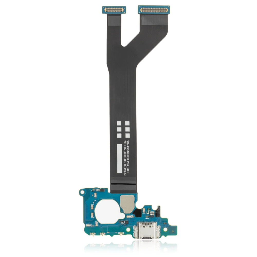 For Samsung Galaxy A90 5G A9080 2019 USB Charger Dock Connector Charging Port Flex Cable Board Replacement