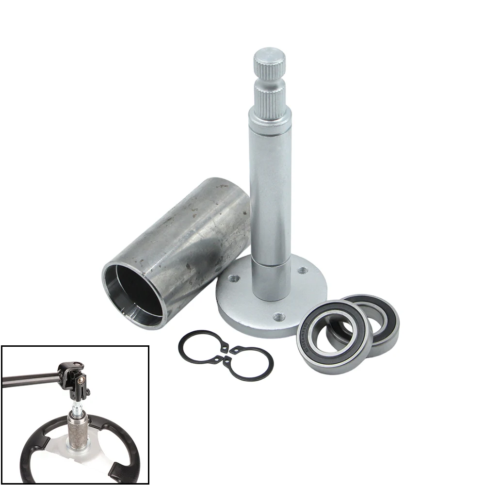 ATV Steering Wheel Hub Holder Adapter Bearing 3 Stud Steering Wheel Hub Holder Adapter Fixing Bearing For Go Kart Golf Cart