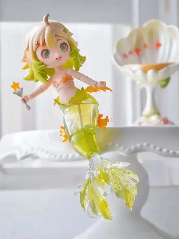 カワイイ-女の子のための人魚のおもちゃセット,ブラインドボックス,超かわいい,aiye,islandシリーズ,bjd,移動可能な人形,バレンタインデーのギフト