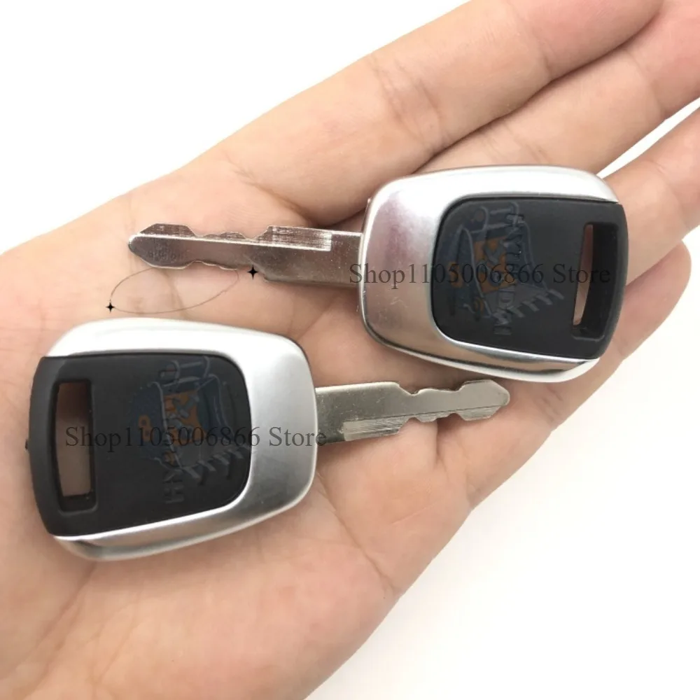 

10pcs 21Q4-00090 Excavator Heavy Equipment Ignition Key - New Style -9 Series Equipment Models