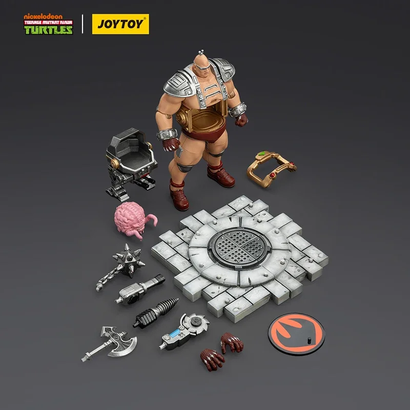 [Przedsprzedaż] JOYTOY TMNT-Krang 1:18 Żółwie Ninja 16 cm Figurka akcji Ruchome figurki żołnierzy Model robota Zabawka