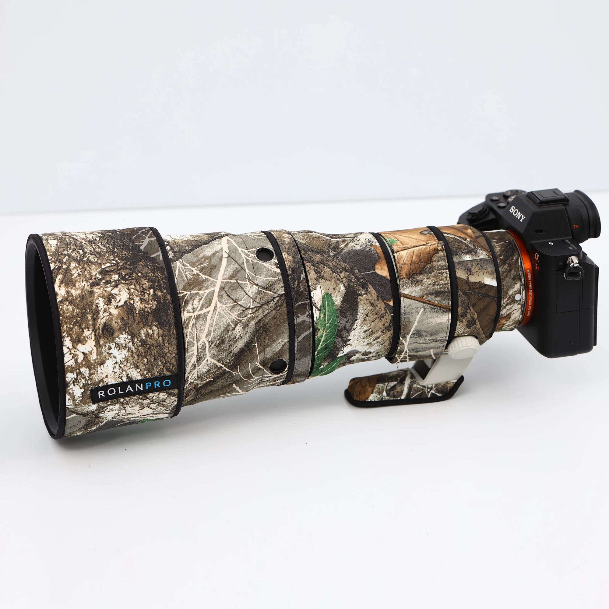 ROLANPRO Waterproof Lens Camo Coat for Sony FE 600mm F6.3 GM OSS Rain Cover Protective Sleeve SEL600F63GM Case 600F6.3GM Cloth