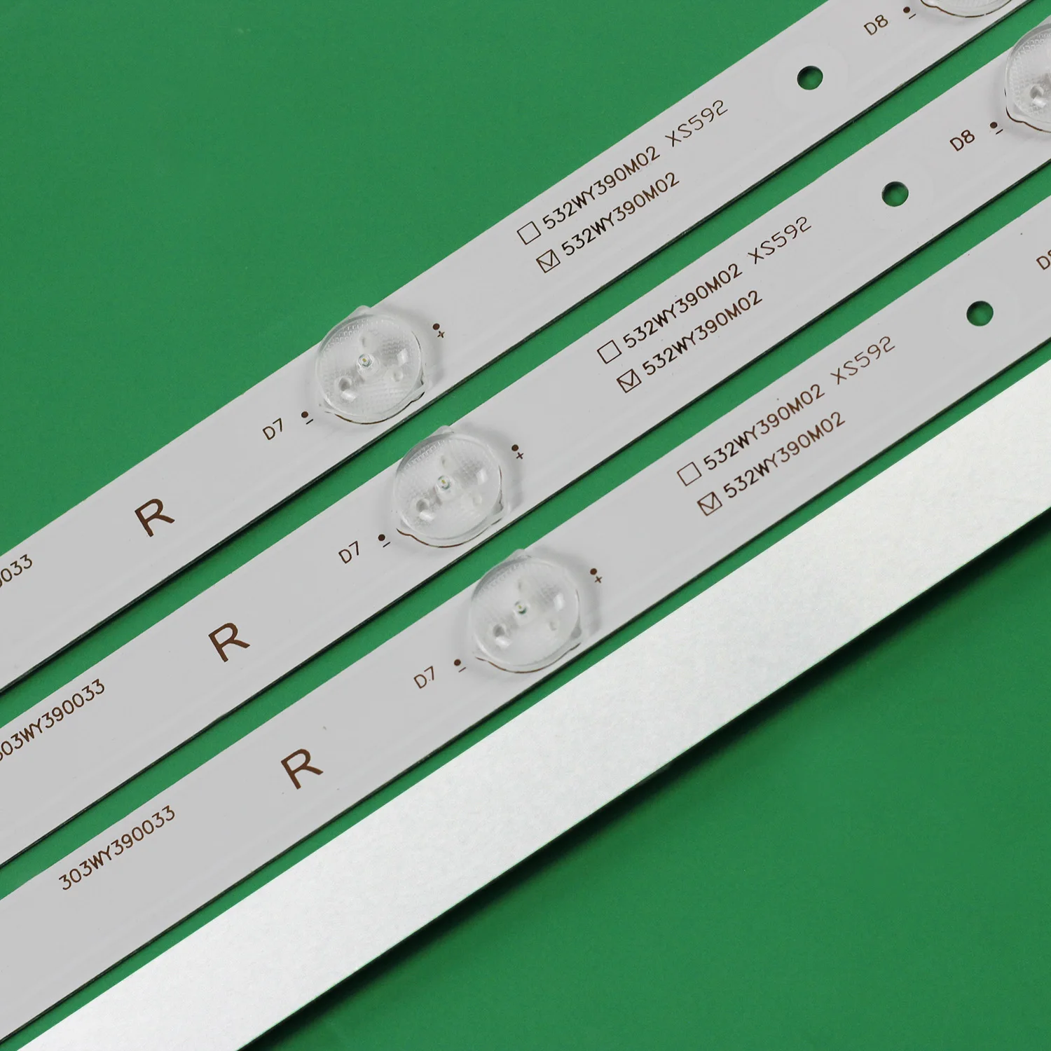 Led Backlight Strip Voor 40lem-1017/T2c Le39d59sa CRH-K393535T040859M-REV1.2 0y39d08-zc14f-04 Zx39jtx332m08a0 Lvf390audn 39s570