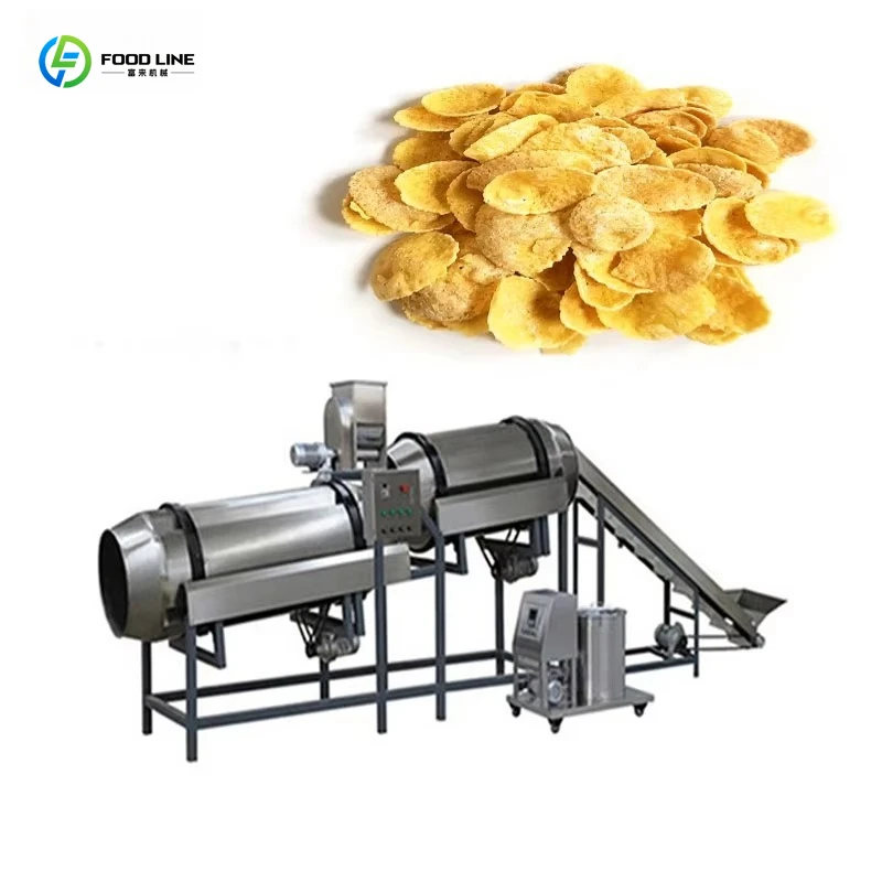 Customized Automatic Twin Screw Extruder Nutritious Breakfast Cereals Snack Food Manufacturing Industrial Equipment