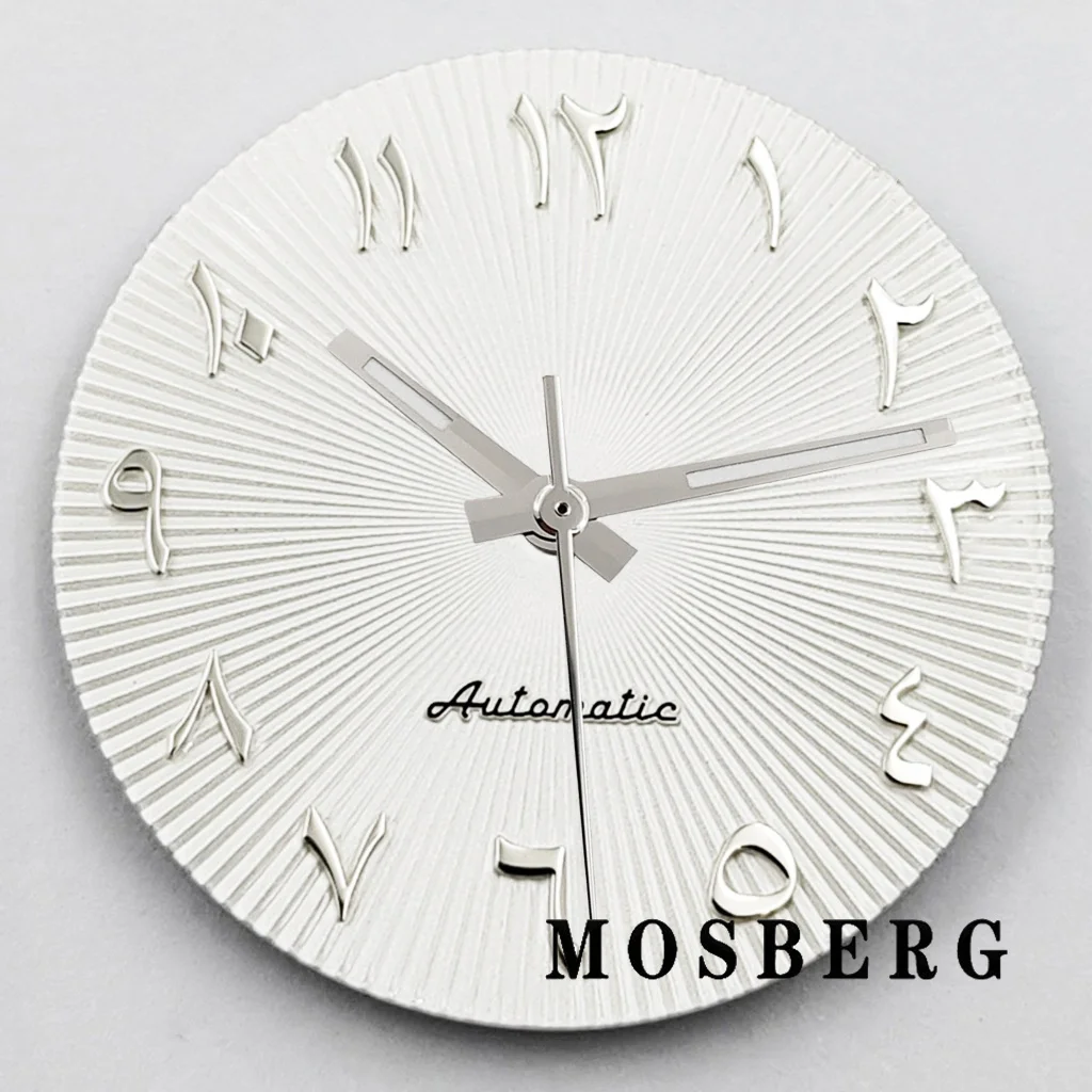 29 مللي متر NH35 ساعة الطلب مع ساعة الأيدي ل NH35 NH35a العقيمة أسود/أزرق ساعة وجوه الحركة التلقائية الملحقات