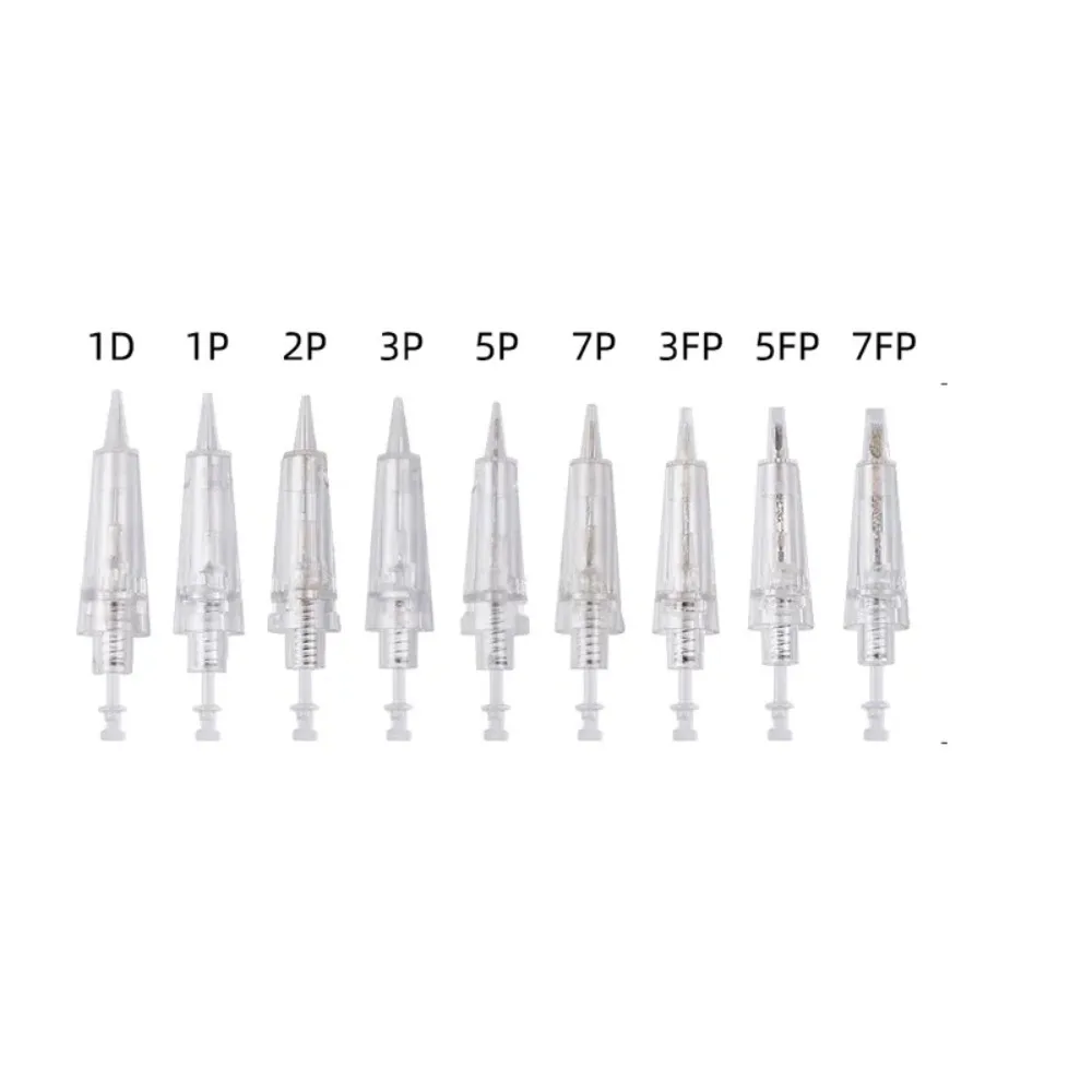 30/10pcs Bayonet Cartridge Needles Disposable Tattoo Eyebrow Needles For Microblading Permanent Tattoo Machine