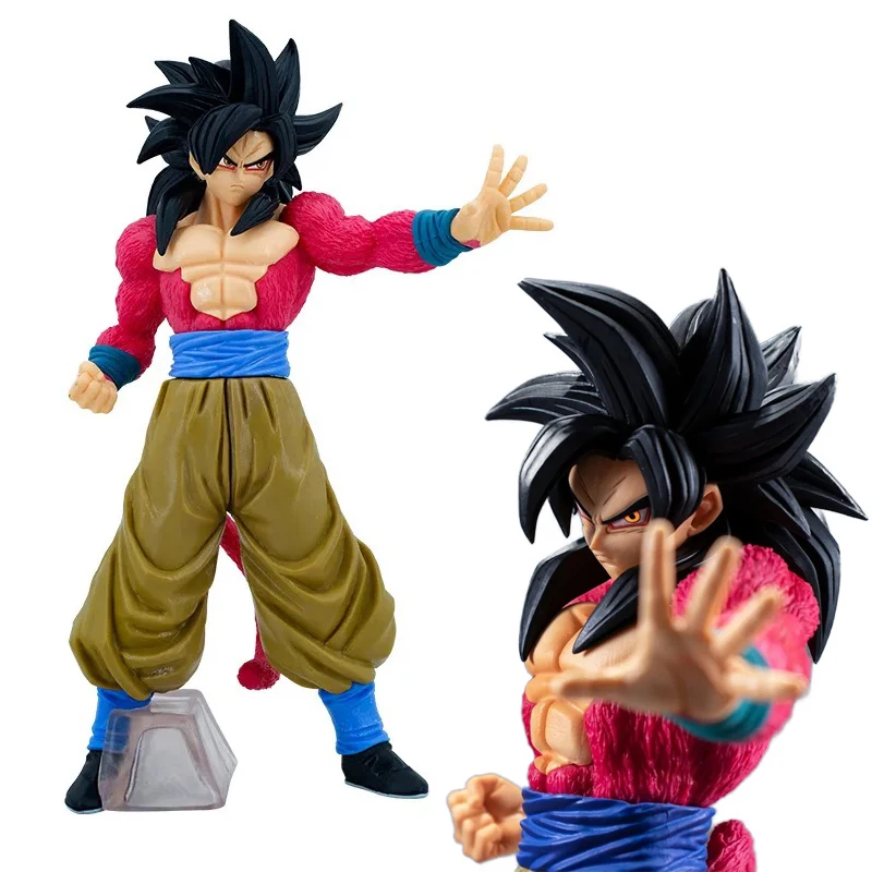 27CM Dragon Ball GT Super Saiyan 4 Goku PVC Action Figure - Ultimate Collectible Toy for Anime Fans and a Perfect Gift for Kids