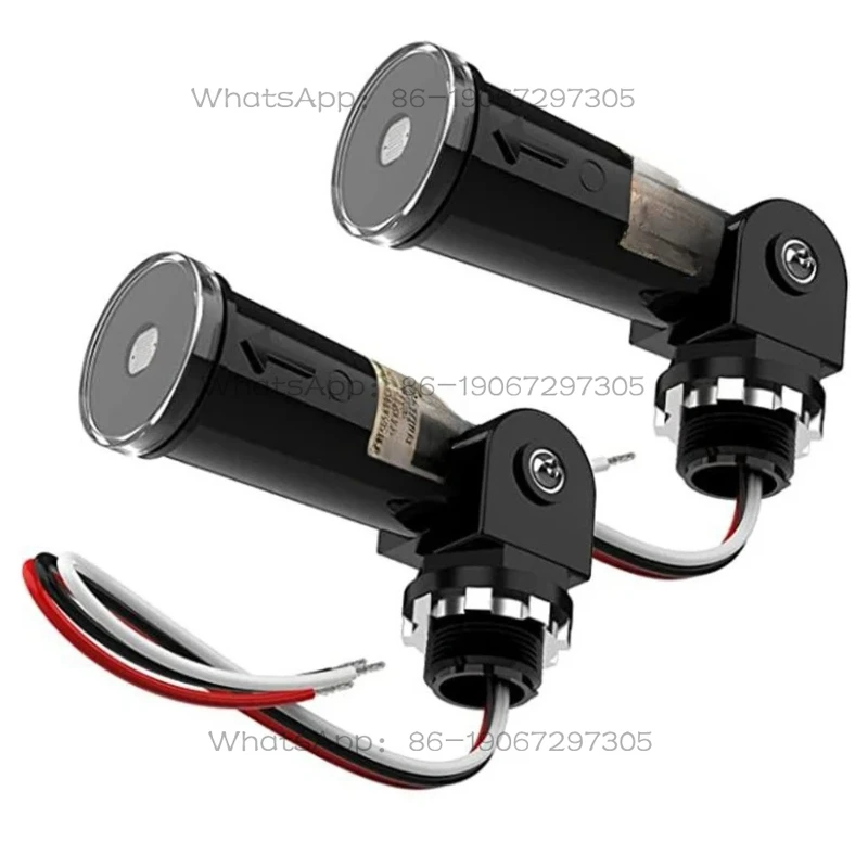 2Pack,Dusk To Dawn/Day Night Sensor, Photoelectric Switch, Photo Cell IP65 Waterproof Photocell for Outdoor Light