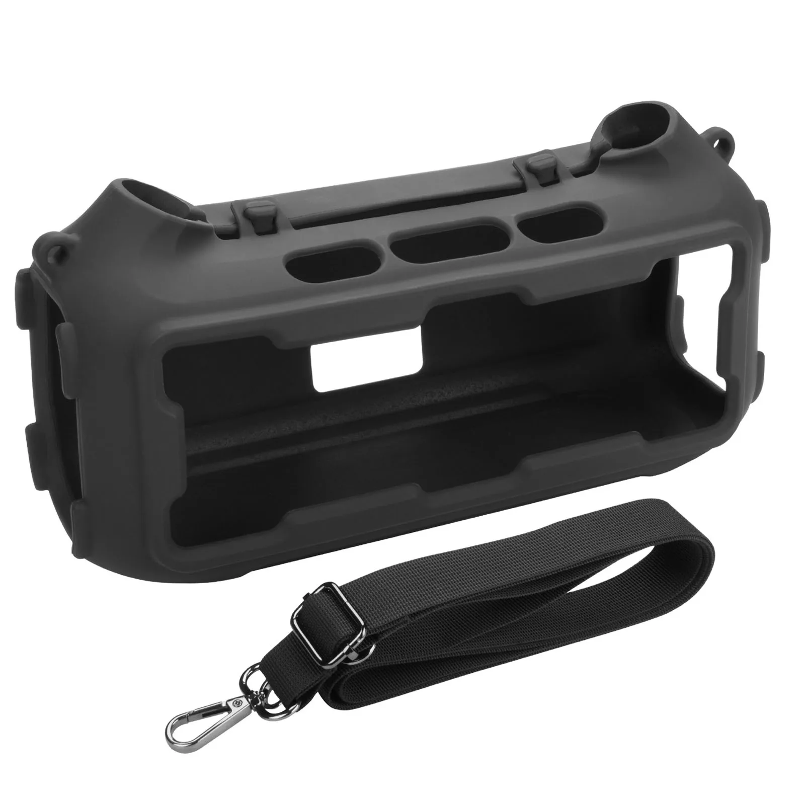 Protective Cover Soft Skin Fit for Soundcore Boom 2 with Adjustable Shoulder Strap for Outdoor Camping Travel & Party