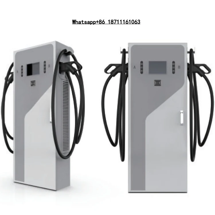 New Two-Gun 60KW Portable EV Charging Station with CCS+CHAdeMO Interface IP54 Protection Commercial Use