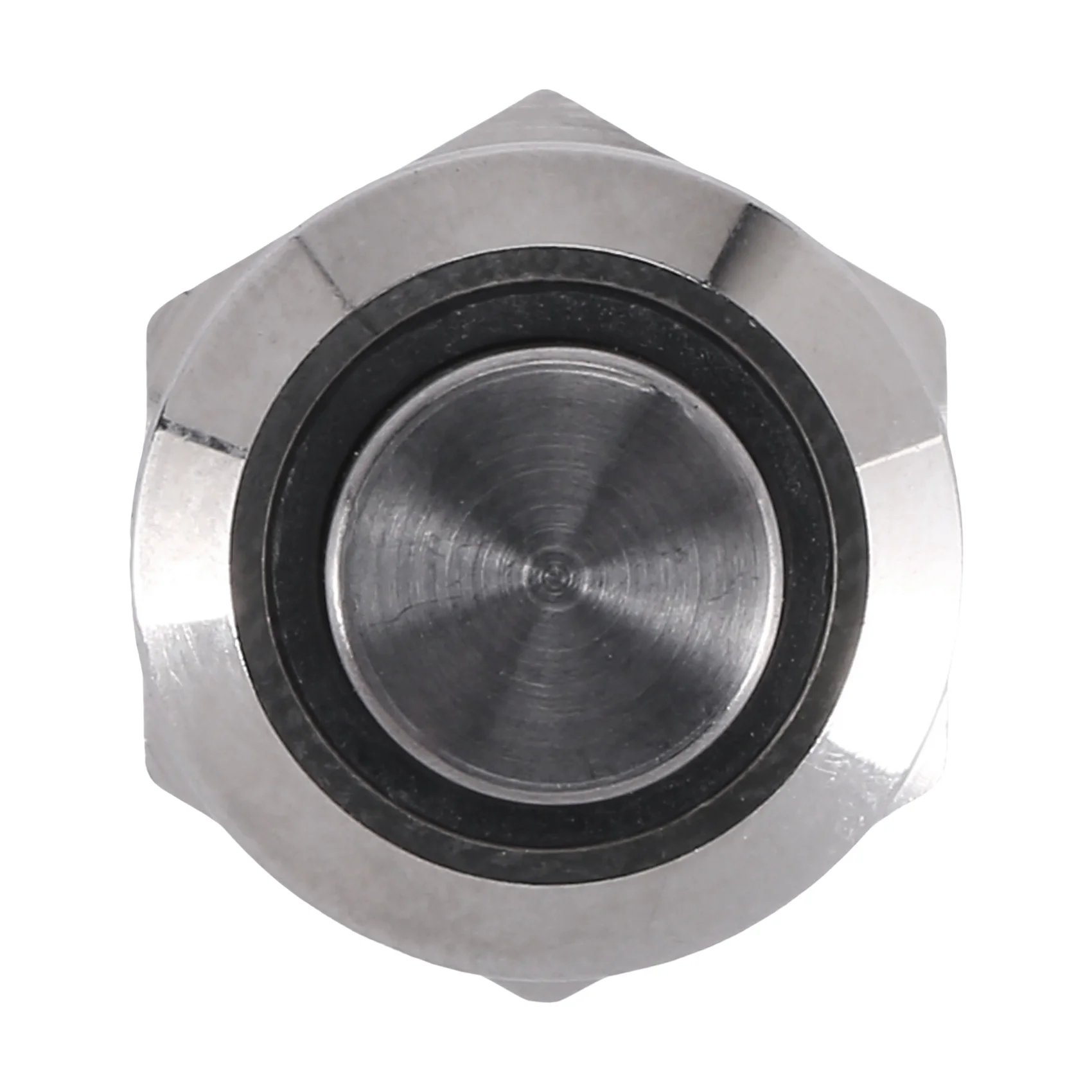 BAAJ-3V Push Button Switch Doorbell Button Blue LED 12 Mm Silver