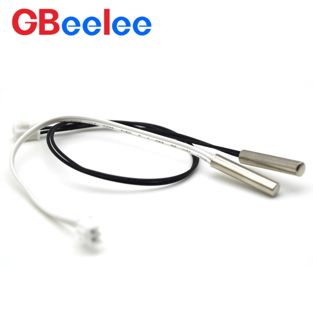 50PCS Customized WD-566 Digital Chip Temperature Probe Sensor Stainless Steel Probe Waterproof NTC Thermistor Temperature Sensor