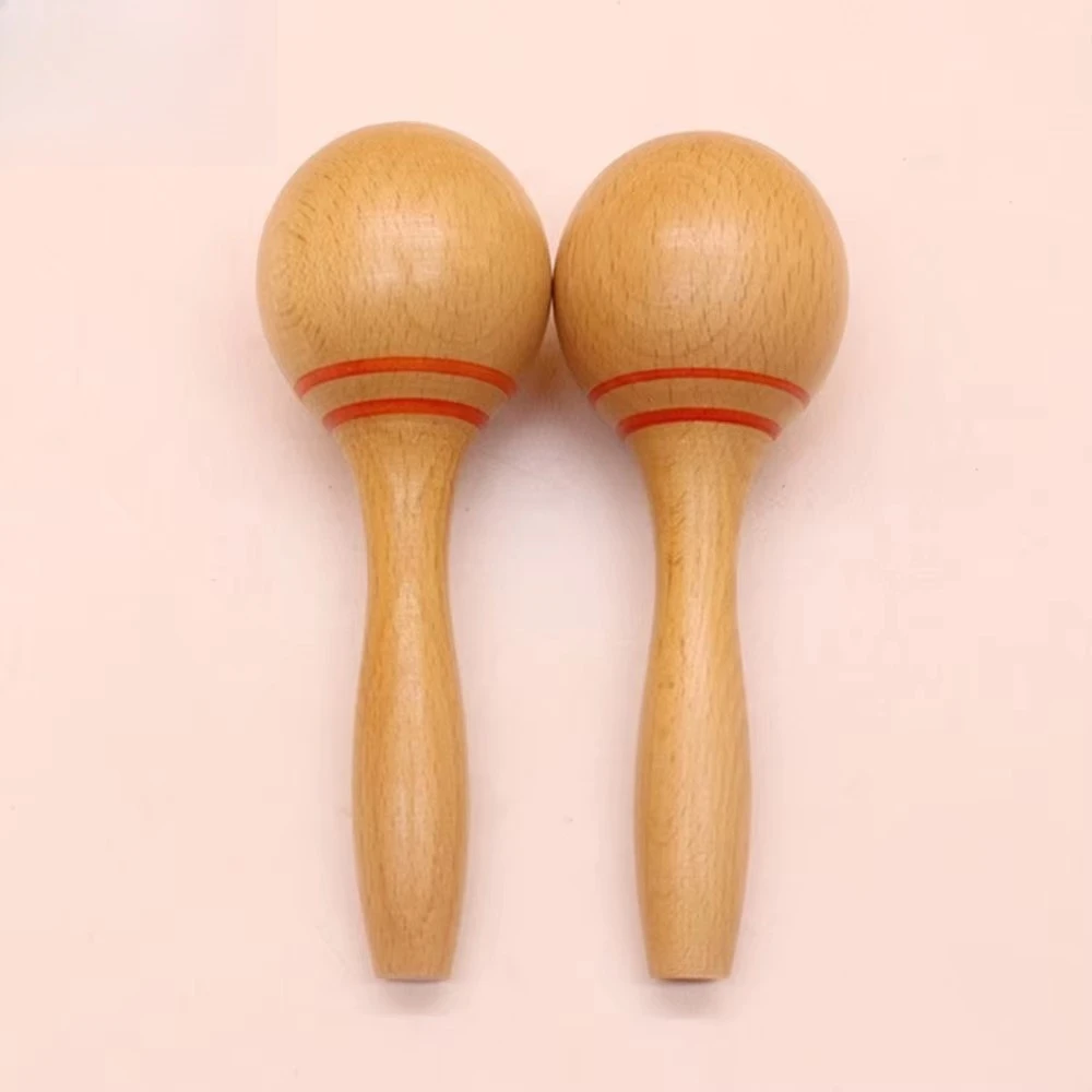 Music Orff Percussion Instruments Sets,Wooden Maracas Castanet Egg Shaker Hand Bell Rhythm Stick Teaching AIDS Set