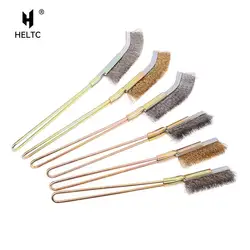 Mini Metal Remove Rust Brushes Brass Cleaning Brushes Polishing Metal Brushes Cleaning Tools Home Kits Wire Brush Supplies