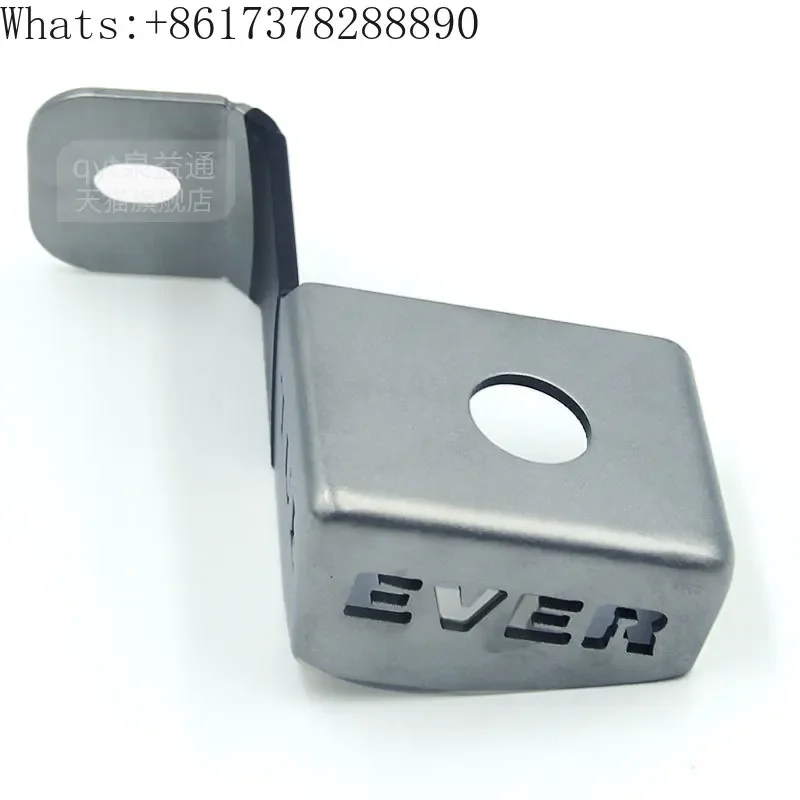 Edge clamp for anti-theft bracket of car radio interphone antenna special for road shaker