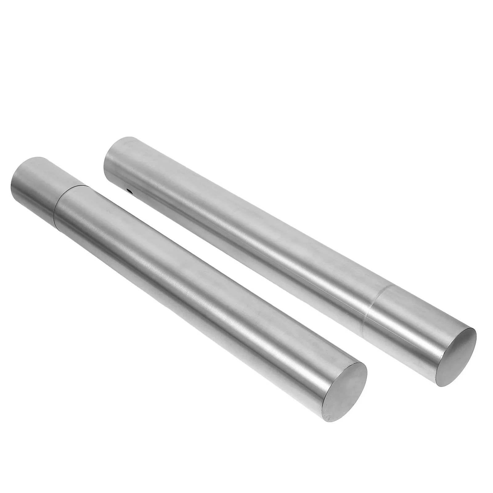 

2Pcs Document Organizer Birth Certificate Waterproof Holder Tube Metal Organizer Cylinder Cylinder Box for Travel Office Storage