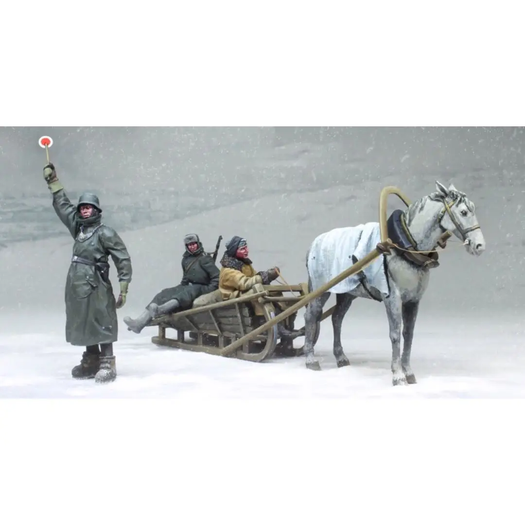 1/35 Resin Model Figure GK,Unassembled and unpainted kit