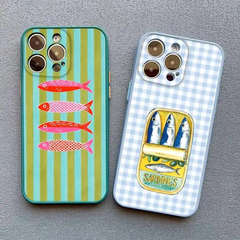 Sardines Canned Pattern Phone Case For iPhone 17 16 15 14 Pro Max Plus 13 12 11 Pro Max Mini X XS XR 16 Plus Shockproof Covers - AliExpress 202192403 Sardines Canned Pattern Phone Case For iPhone 17 16 15 14 Pro Max Plus 13 12 11 Pro Max Mini X XS XR 16 Plus Shockproof Covers - AliExpress 202192403
