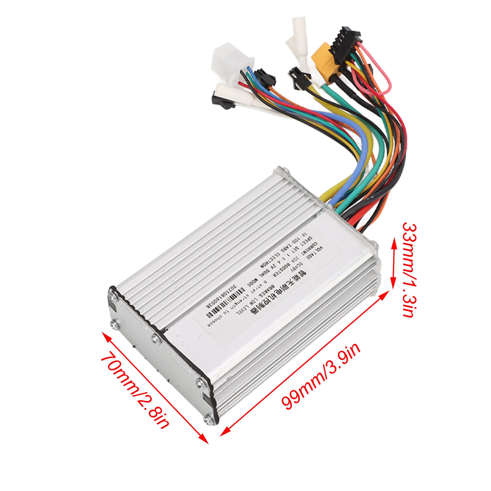 DC48V 20A Electric Scooter Controller Intelligent Brushless Motor Controller 48V 20A for KUGOO M4 2 Wheeled Type