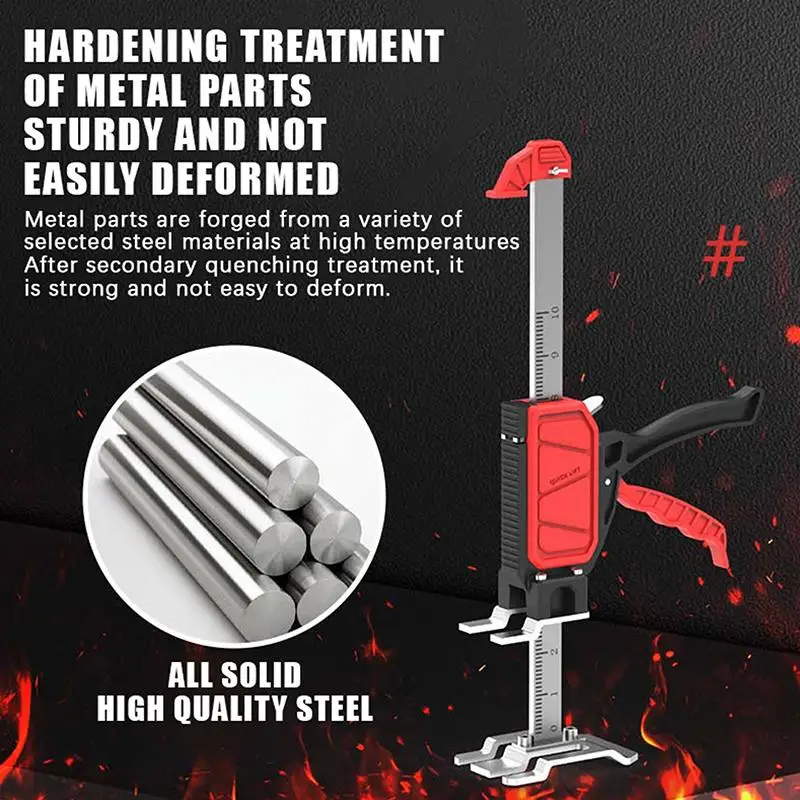 Hand Lifting Jack Tool Heavy Duty Labor Saving Furniture Cabinet Jack Woodworking Hand Lift Tool