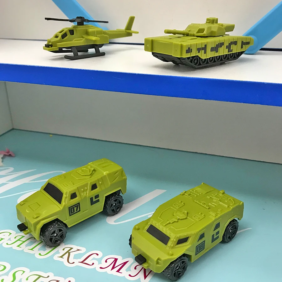 Armed Car Set Children\'s Toy Tank Boy Armored Car Aircraft Model Vehicle Toy Car Birthday Gift